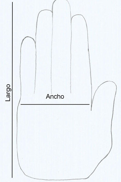 MEDIDAS GUANTE