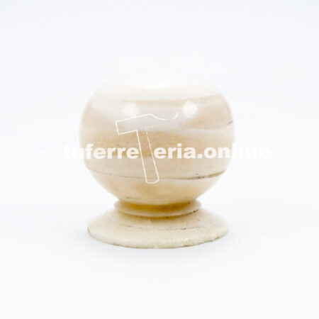 POMO HUESO TORNEADO CON BASE