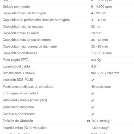 INFORMACIÓN TÉCNICA