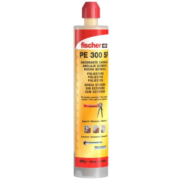 TACO QUÍMICO POLIESTER FIS PE 300 SF FISCHER