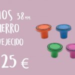 POMOS HIERRO ENVEJECIDO