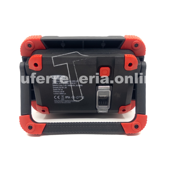 FOCO OBRA RECARGABLE RATIO 10 Y 20 W-1 FOCO RECARGABLE RATIO 10 Y 20 W